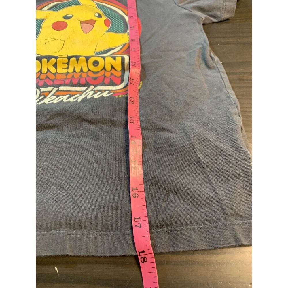 Old Navy Pokémon Pikachu T Shirt Boys Size Small 6-7 Play Clothes‎ Black READ
